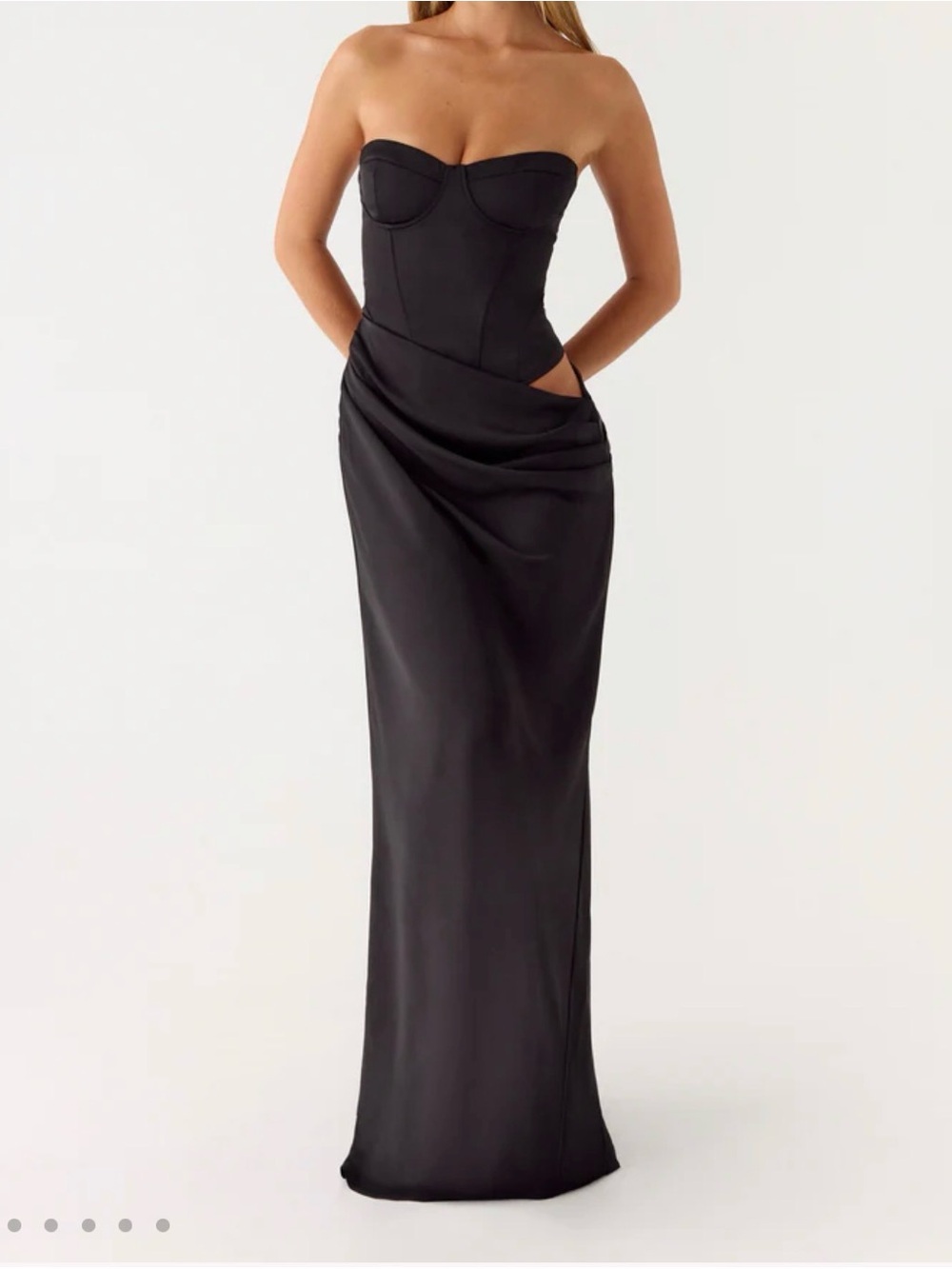Peppermayo Emory Corset Maxi Dress